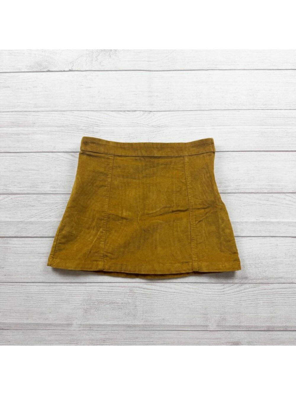 Crewcuts Corduroy A-Line Mustard Yellow Girls Skirt Classic Design 12